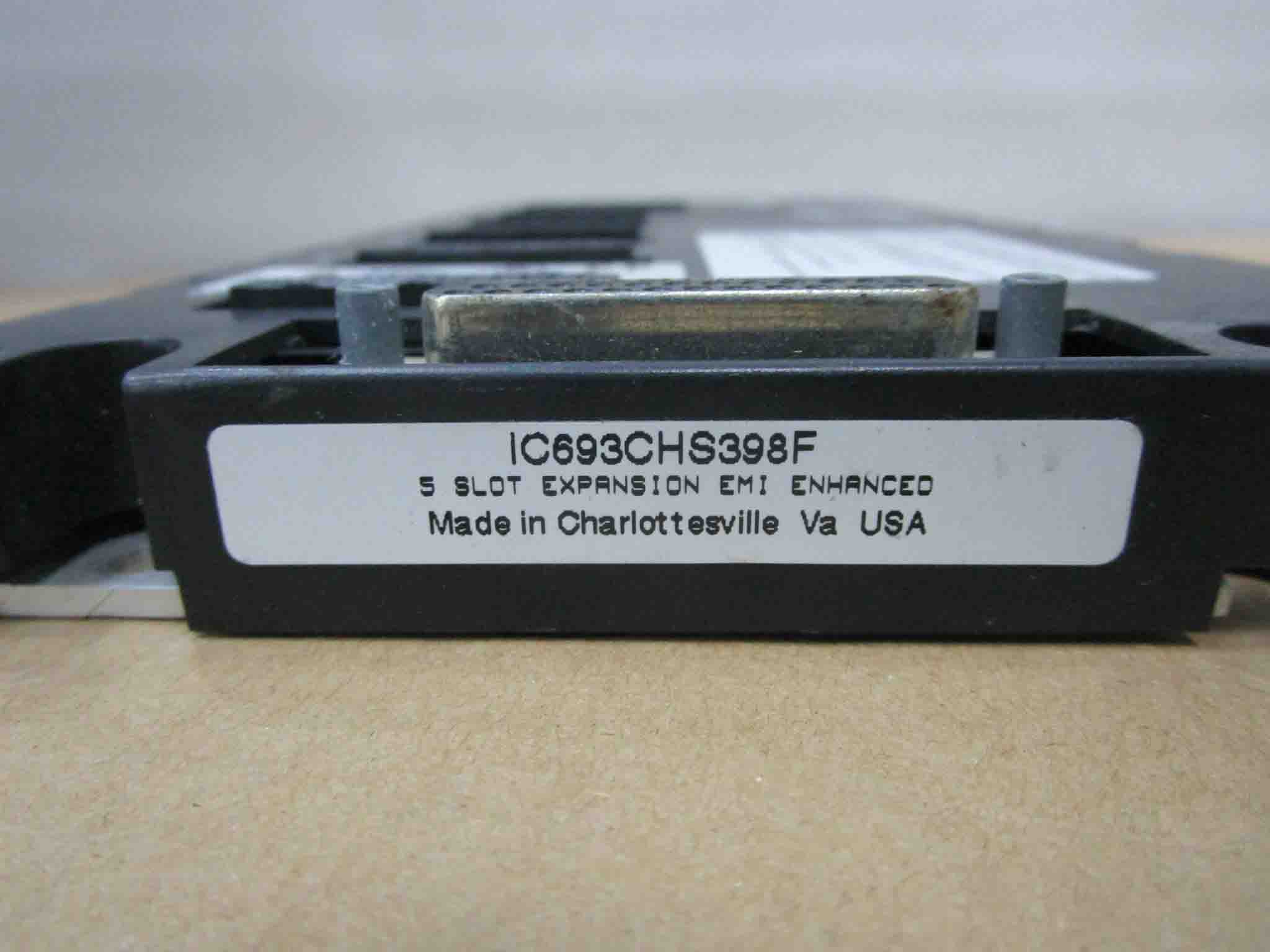19 GE IC693CHS398 F